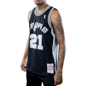 Mitchell & Ness Pánske tričko NBA San Antonio Spurs Tim Duncan SMJYGS18208-SASBLCK98TDU