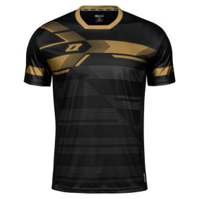 Zápasové tričko Zina La Liga (čierne/zlaté) M 72C3-99545