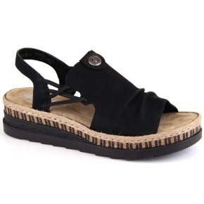Pohodlné sandále Rieker W RKR677 black