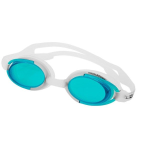 Bielo-zelené plavecké okuliare Malibu - Aqua-Speed