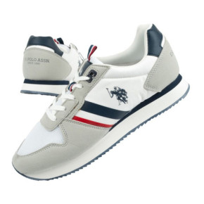 Športová obuv U.S. Polo Assn. M NOBIL006-WHI