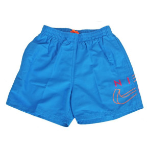 Chlapčenské plavecké šortky Split Logo Lap 4" Jr NESSC786 458 - Nike