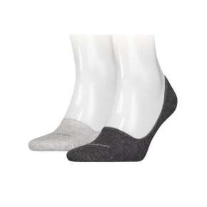 Calvin Klein Footie Mid Cut 2P ponožky 701218708004