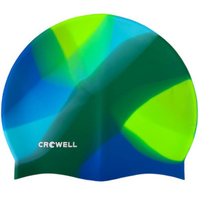 Crowell Multi Flame silikónová plavecká čiapka kolies.20
