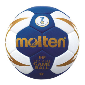 Molten handball - oficiálna zápasová lopta IHF H2X5001-BW