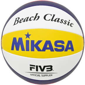 Plážová volejbalová lopta Mikasa Beach Classic BV551C-WYBR