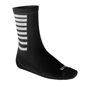 Vybrať Pruhované futbalové ponožky čierne T26-02694
