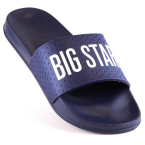 Big Star M INT1905C tmavo modré penové športové žabky