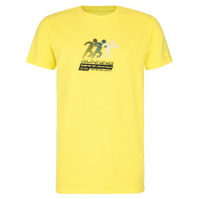 Chlapčenské bavlnené tričko Lami-jb žlté - Kilpi