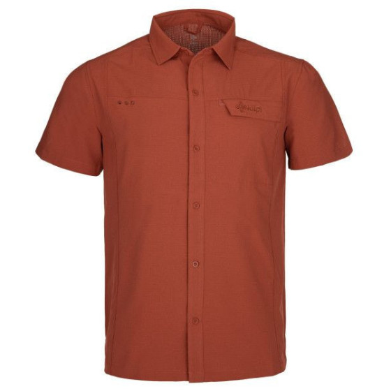 Pánske outdoorové tričko Bombay-m tmavo červená - Kilpi