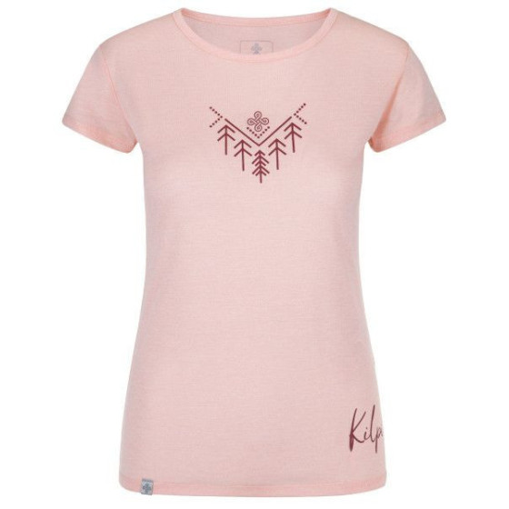 Dámske funkčné tričko Garove-w light pink - Kilpi