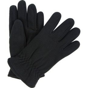 Pánske fleecové rukavice Regatta RMG014 Kingsdale Glove Čierne