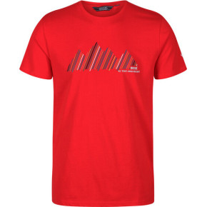 Pánske tričko Regatta RMT214 breezed 46M červené