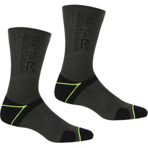 Pánske ponožky Regatta RMH043 BlisterProtect II KDE čierne