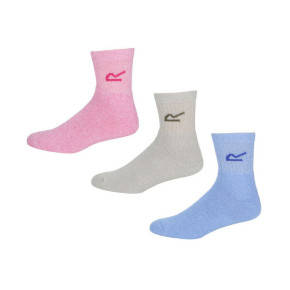 Dámske ponožky 3-pack RWH017-5ZX mix farieb - Regatta