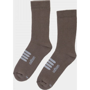 Dámske trekingové ponožky Outhorn OTHAW22UFSOU011 hnedá