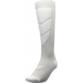 Dámske lyžiarske ponožky 4F AW22UFSOF034 svetlo šedé