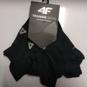 Pánske športové ponožky 4F SOM213 Čierne (3 páry)
