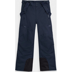Detské lyžiarske nohavice 4F HJZ22-JSPMN002 tmavo modré