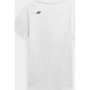 Pánske tričko 4F H4Z21-TSM018 biele