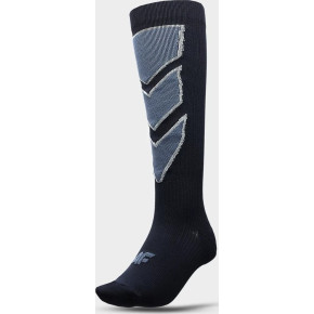 Pánske lyžiarske ponožky 4F AW22UFSOM030 tmavo modré