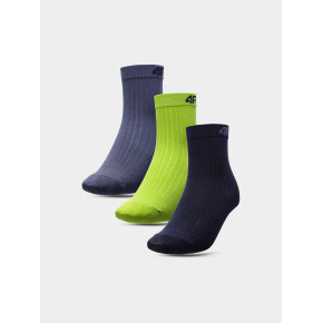 Chlapčenské ponožky 4FJSS23USOCM105-91S modré - 4F
