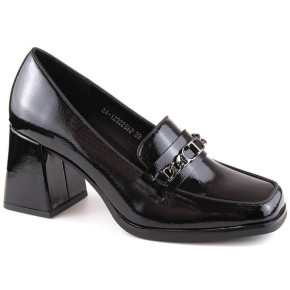 Lakovaná obuv s ozdobným stĺpikom Potocki W WOL215A black